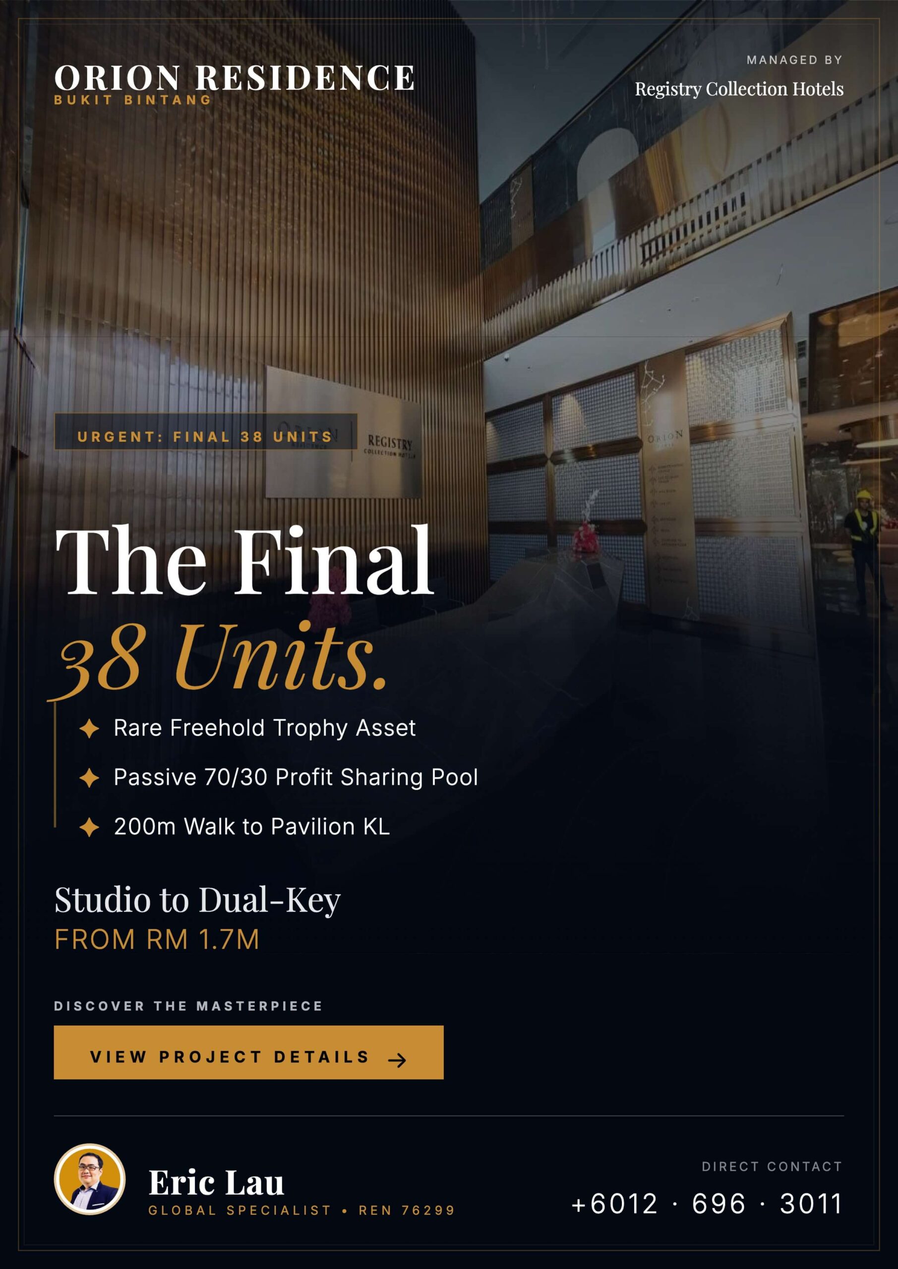 Final 38 Units | Orion Residence Bukit Bintang