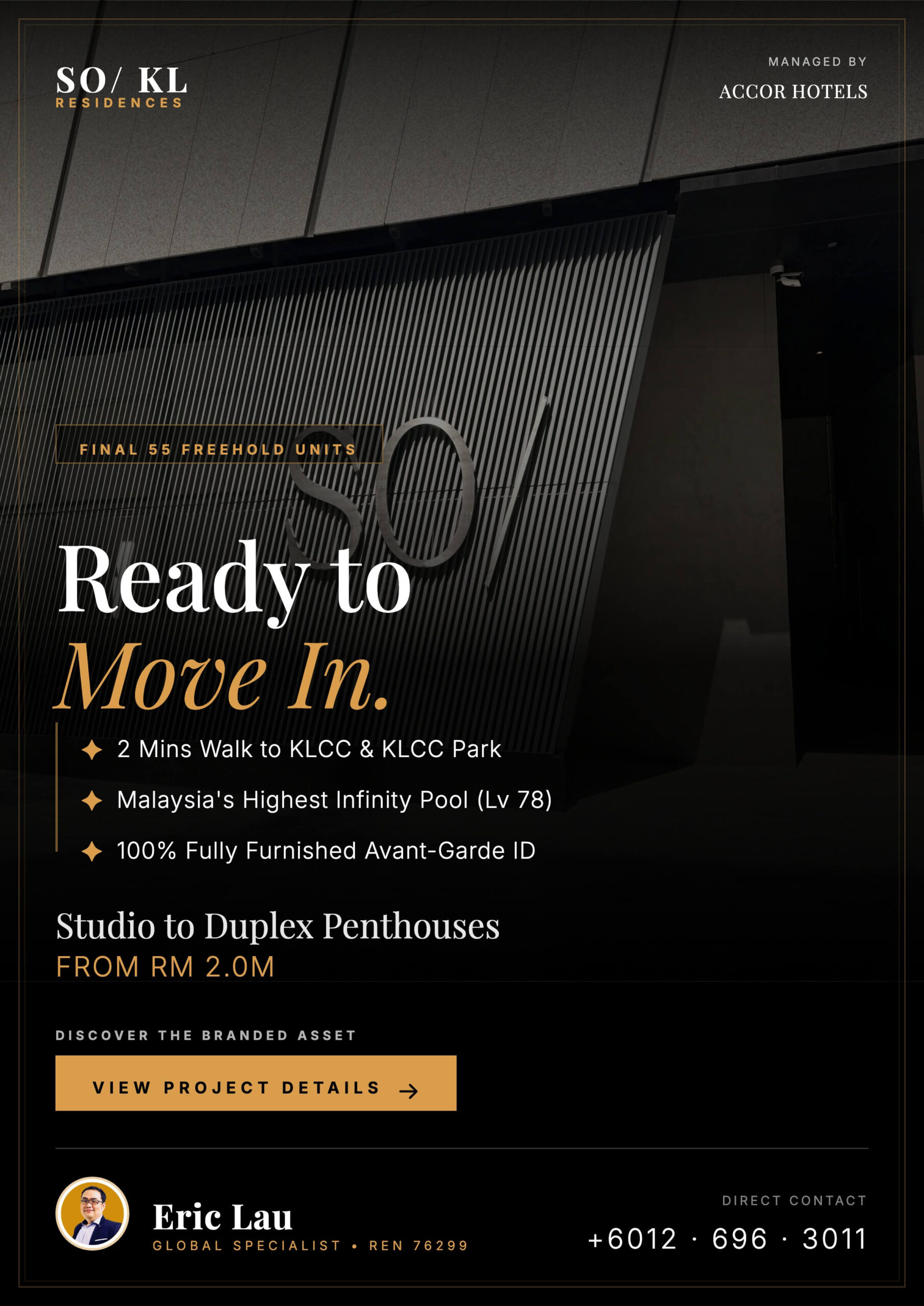 SO/ KL Residences | Final 55 Units | Freehold & Ready to Move In