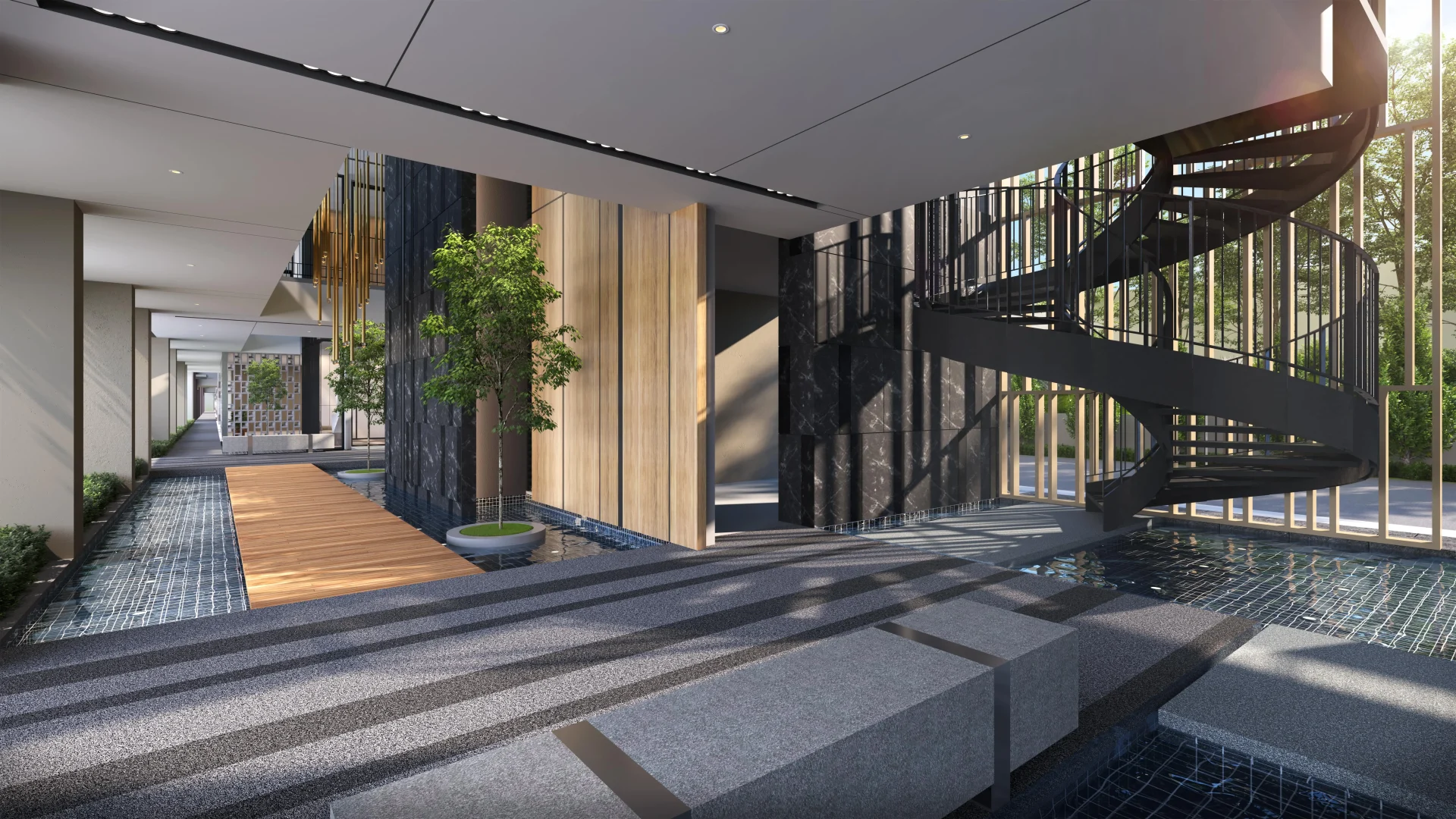 Vista Spiral Staircase