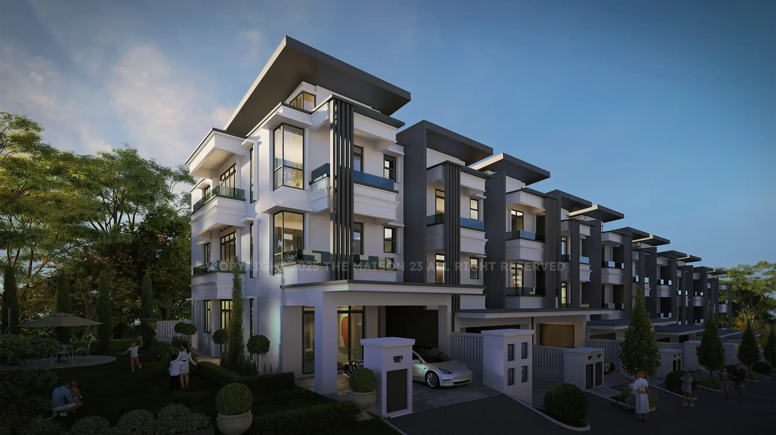 The Maison 23 Facade