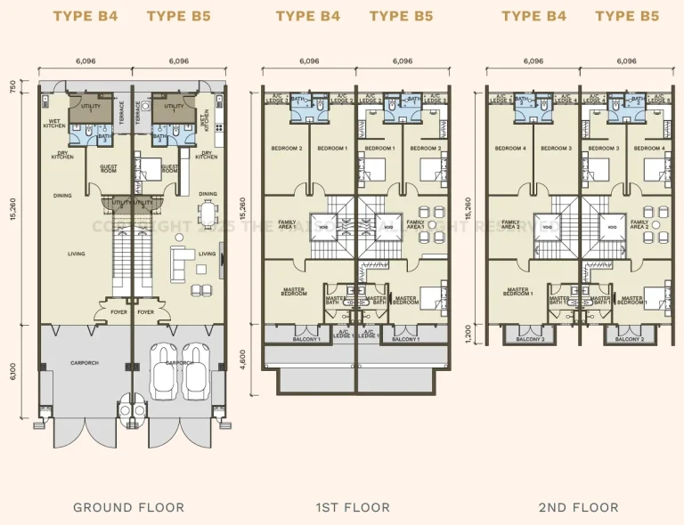 Type B5 Floor Plan