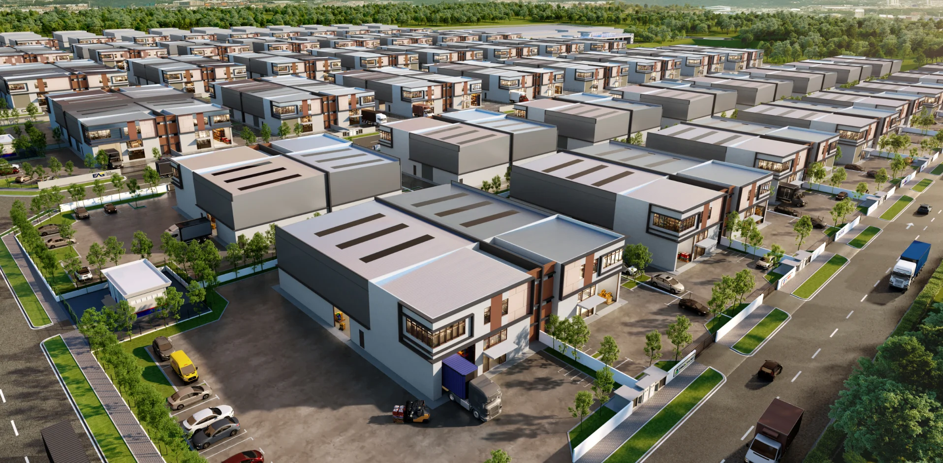 Modern Industrial Warehouse Facility