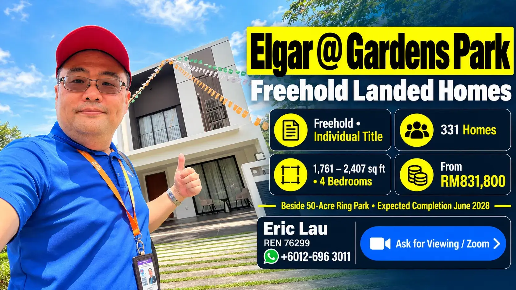 Elgar @ Gardens Park Review 2026 – Price, Layouts & 50-Acre Ring Park