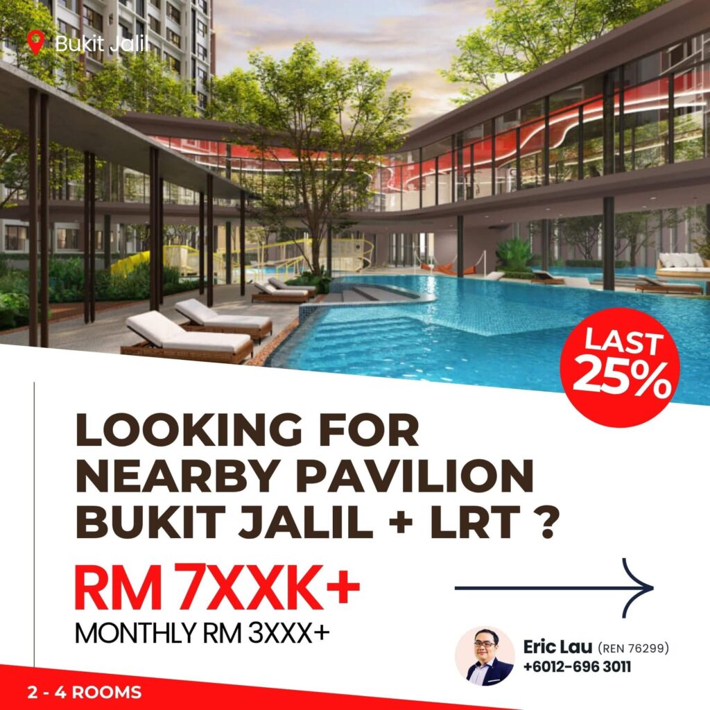 Near Pavilion Bukit Jalil + TOD Investment - Eric Lau REN76299 +6012-6963011