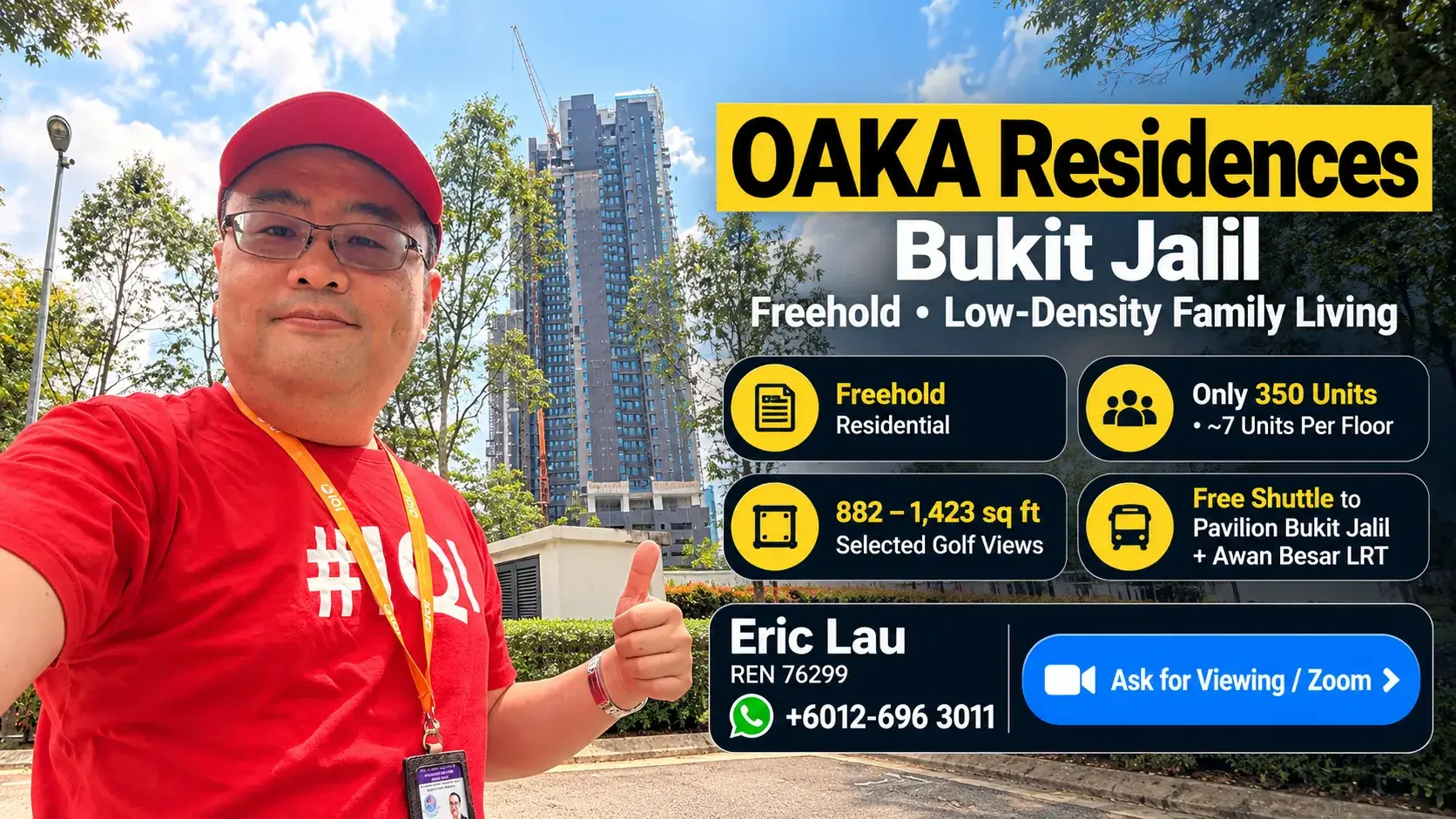 OAKA Residence Bukit Jalil Review 2026 – Price, Layouts & Golf Views (FREEHOLD + Low Density)