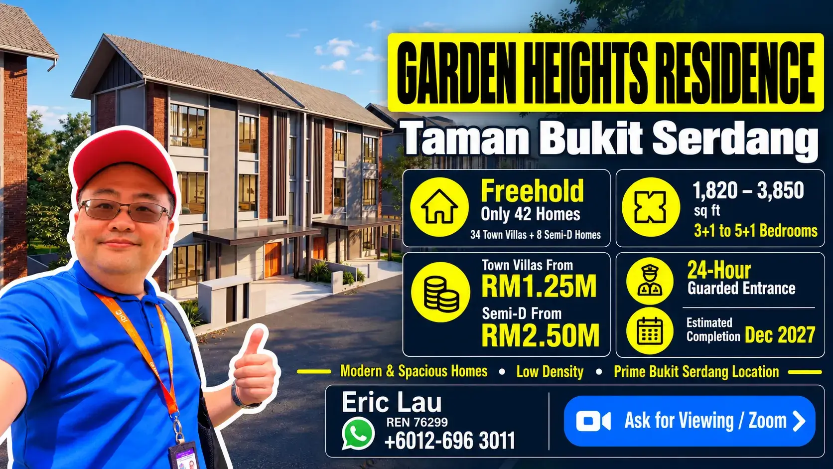 Garden Heights Residence Bukit Serdang Review 2026 – Freehold Town Villas & Semi-D Homes