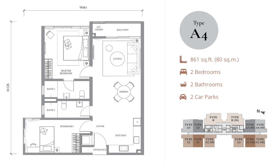 River Park @ Bangsar South - Type A4