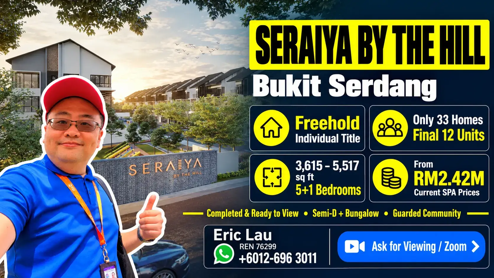 Seraiya by the Hill Bukit Serdang Review 2026 – Final 12 Freehold Semi-D & Bungalow Homes