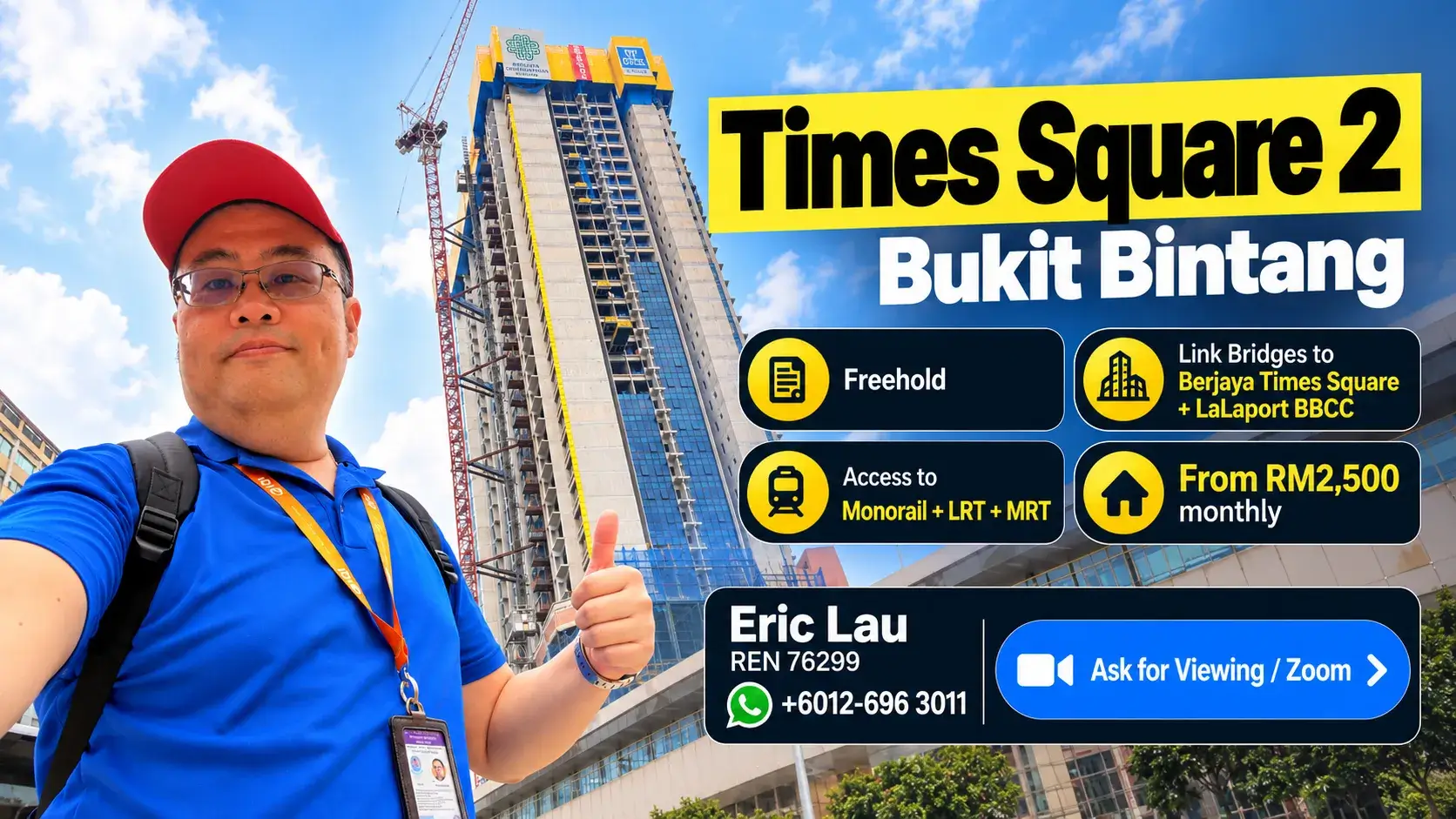 Times Square 2 Bukit Bintang Review 2026 – Remaining Developer Units From RM688K