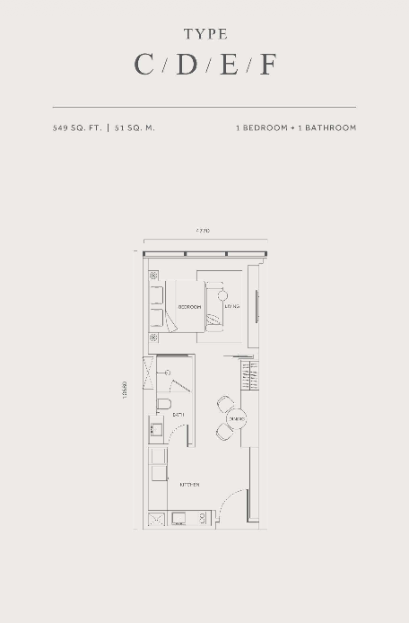 CloutHaus KLCC - Type CDEF