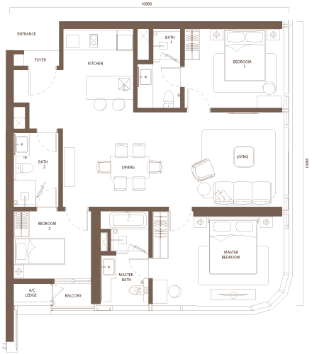 Pavilion Squiare KL - Type-D