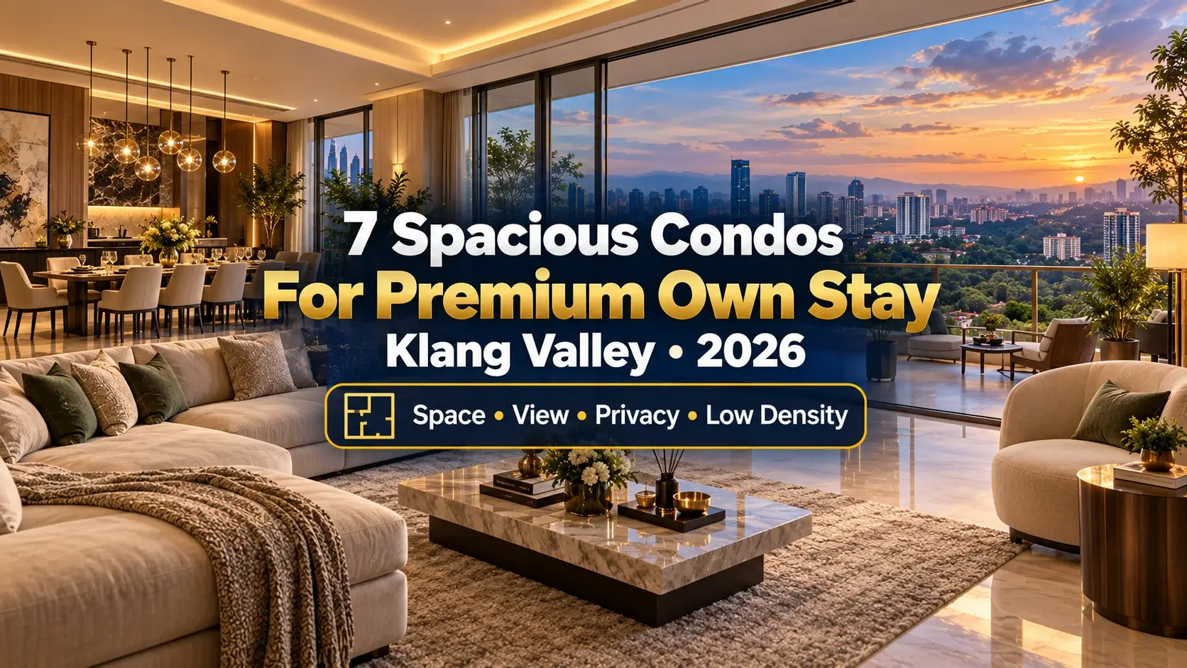 7 Spacious Condos for Premium Own Stay in Klang Valley — Honest Layout Review 2026