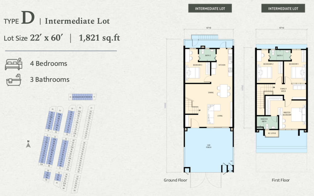 Botanica Hills Rawang - Type D Intermediate Lot (from RM858,000)