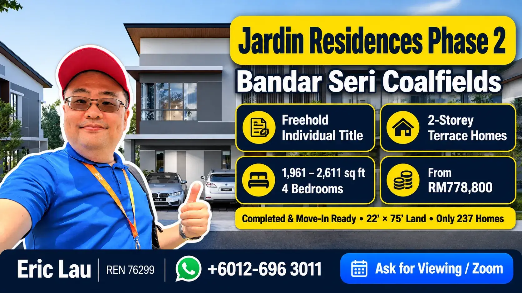 Jardin Residences Phase 2 : Is This Freehold Landed Bandar Seri Coalfields Worth Buying?