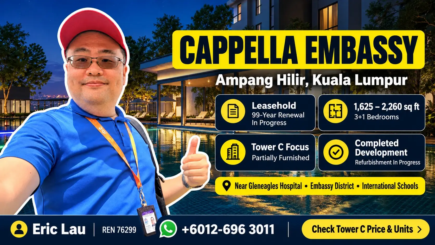 Cappella Embassy KL Tower C Review (雅益轩) – Formerly D’Rapport Residences